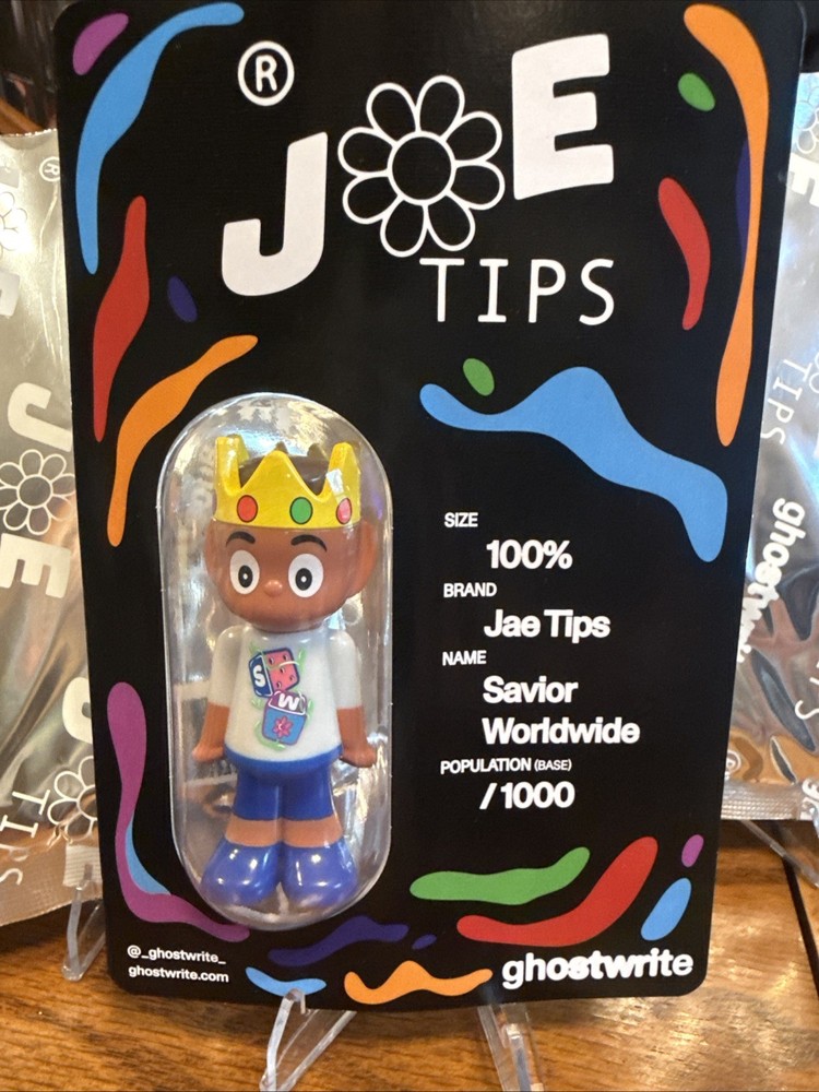 Jae Tips Savior Ghostwrite figure ComplexCon Limited Edition only 1000 blind bag
