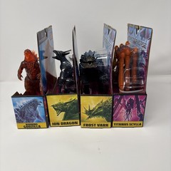 MonsterVerse Monarch Legacy Of Monsters Ion Dragon, Godzilla, Vark, Scyllla