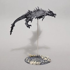 Game of Thrones & Skyrim Dragon Action Figure:Alduin & Drogon Collectible Statue