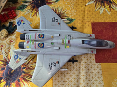 VINTAGE Hasbro 1989 Flying Fighters F-14 Tomcat Jolly Roger no handle