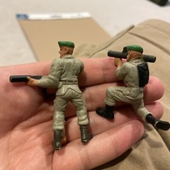Guts! figure vtg 1986 Mattel G.U.T.S. soldier guts green berets Destroyer Lot