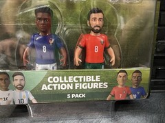 Supergoal All Stars, Soccer, 5 Pack, Collectible Action Figures World Cup
