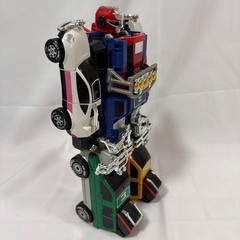 Power Rangers Carranger DX RV Robo Turbo Megazord Bandai Used Japan