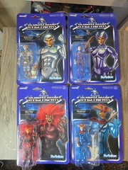 Super7 SilverHawks ReAction Figures Full Set of 4