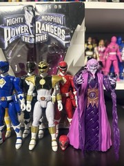 Mighty Morphin Power Rangers Legacy Movie Exclusive Figures Set