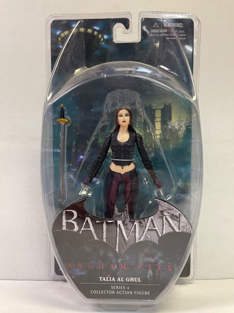 Batman: Arkham City Series 4 Talia Al Ghul Action Figure DC Comics FREE SHIPPING