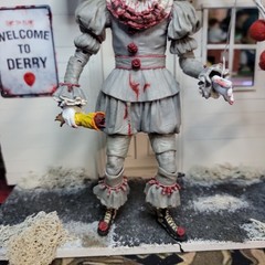Custom Horror Diorama Welcome To Derry Themed W/IT The Clown Read Description