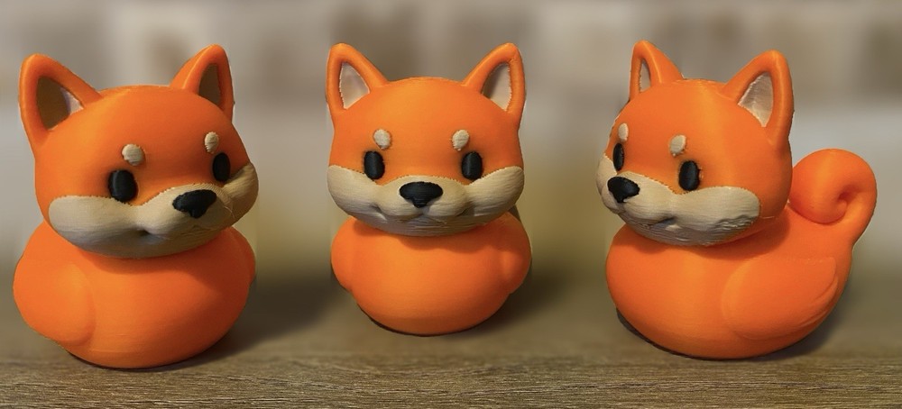 Shiba Inu Duck