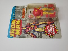 Iron Man Action Figure Marvel Comics Superheroes Toy Biz 1991 Sealed Unpunched