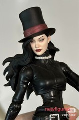 1/6 1/12 1/18 Zatanna Zatara Head Sculpt Fit 12″ 6″ 3.75″ Female Figure Body