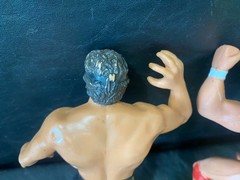 vintage Hulk Hogan w/ Ricky the Dragon WWE WWF Wrestling Superstars figures