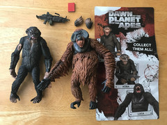 Neca Koba Maurice Figure Lot Dawn Of The Planet Of The Apes Series 1 2 Caesar