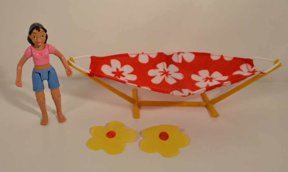 RARE 2002 Nani Pelekai 5″ McDonald’s EUROPE Action Figure Disney Lilo & Stitch