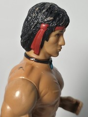 1985 Coleco John Rambo Force Of Freedom 6″ Action Figure With Accessories (T8)