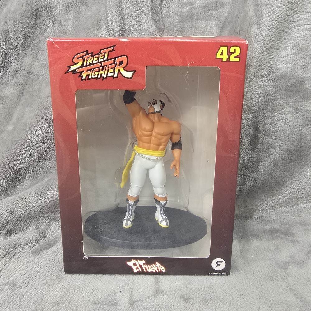 One Street Fighter El Fuerte Fanhome Figurine Collection 42 Capcom Figure NIB