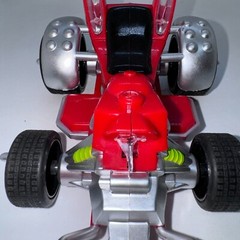 Sonic Sega All-Stars Racing Knuckles The Echidna Pull Back Racer 5.25in Flawed