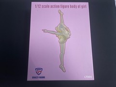 Crazy Figure LT004 1/12 Female Figure Body blank for Customs OPEN BOX