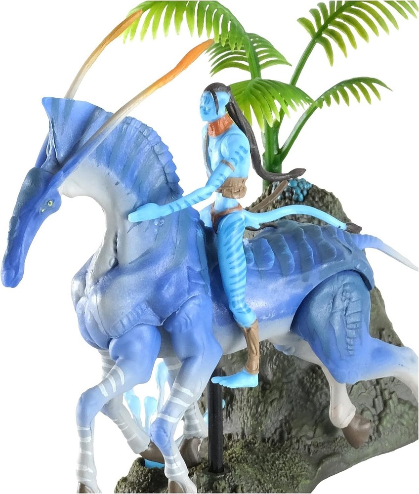 New Avatar World of Pandora Deluxe Action Set Tsu-Tey Direhorse Figures NIB
