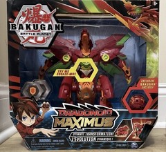 NEW BAKUGAN BAKU DRAGONOID MAXIMUS ACTION FIGURE EX-001 TAKARA TOMY