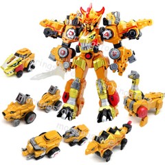 Dino Core Ultra D-Buster Tyranno Dinosaur Transform Robot Combiner Action Figure