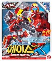 Hello Carbot CRYSTAL ACE RESCUE X Limited Edition Fire Truck Transforming Robot
