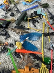 Power Rangers Batman Star Wars Marvel DC Other Parts Lot Weapons Accessories
