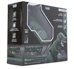 Remote Control Dinosaur Robot T-Rex Green 7.9 In NEW Sealed