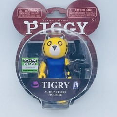 Roblox Piggy Series 1 TIGRY Figure Exclusive DLC! New Sealed Free Next Day Ship