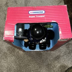 VERY RARE 90s Vintage Kidconnection Super Trooper Walking/Talking Toy Damage Box