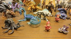 Huge! Lot Schleich World Of Knights Eldrador Bayala Medieval/Fantasy Safari Papo