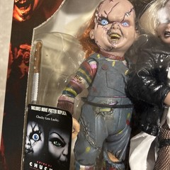 BRIDE of CHUCKY Deluxe BOX SET Chucky And Tiffany McFarlane Movie Maniacs 2 New