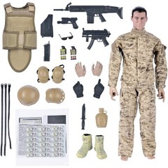 1/6 Army Solider ANB01 ACU Desert Action Figure Military Model Collectible Toys