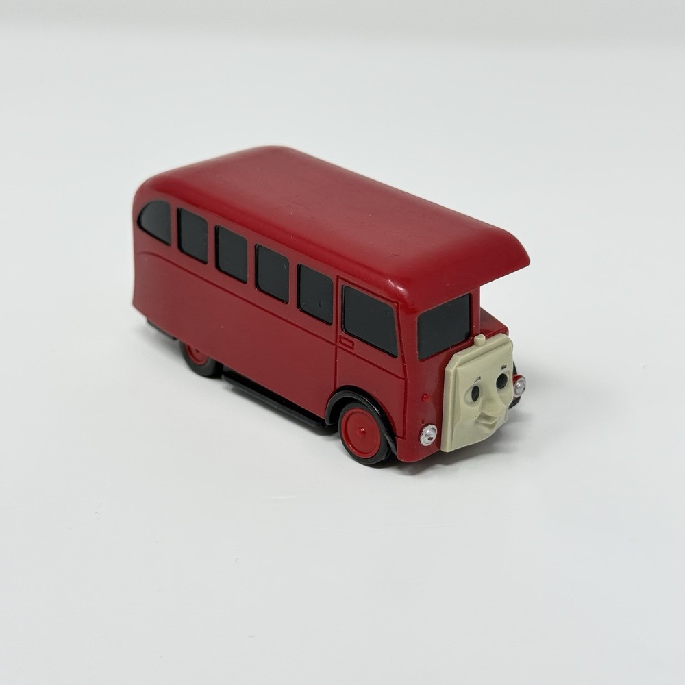 TOMY Thomas Friends Bertie The Bus Motorized Red 1995 Britt Allcroft