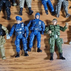 Chap Mei Soldier Military Lot 20 Action Figures Army Special Forces Various Toys