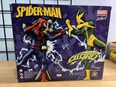 Electro Spider-Man Marvel Select Disney Store 2014 Retired Sealed NIB 15b4