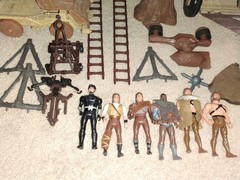 Kenner Robin Hood Prince Of Thieves Sherwood Forest Playset And Loose Figures