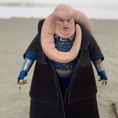 3.75” Star Wars Vintage Collection Kenner Bib Fortuna Tatooine Throne Room Toy