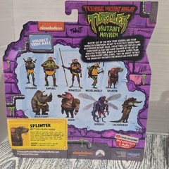 Playmates Toys TMNT Mutant Mayhem Splinter & Superfly Figure Set w/ Accessories