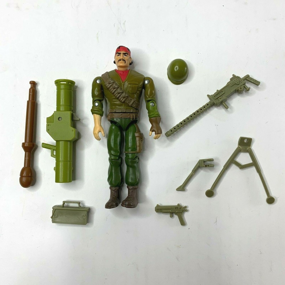 GI JOE SGT SAVAGE DYNAMITE 1995 G.I. JOE V1 Near Complete