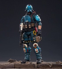 USA Acid Rain 1:18 3.75″ GI Joe JOYTOY BLUE FALCON Army Airborne Action Fig Set