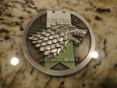 A Game of Thrones The Nights Watch Coin George R R Martin-poker chip Golf Marker