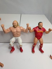 LJN Titan Sports – 1980’s WWF Wrestling Action Figures – 8″ – Lot Of 13 S2
