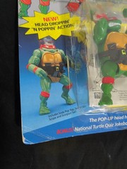 Vintage TMNT Teenage Mutant Ninja Turtles Headdroppin’ Raph Playmates 1991 MOSC