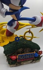 3D Printed Fan Art Sonic the Hedgehog Sculpture by Wicked