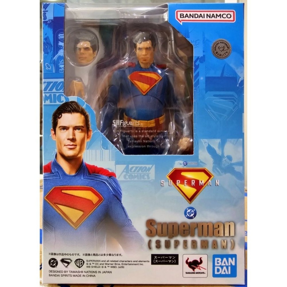 S.H.Figuarts Superman (SUPERMAN) TAMASHII NATIONS Action Figure Japan New