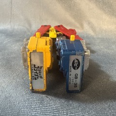(2) VTG 1980s Voltron Diecast Robots Popy GB-35 Dairugger AS IS For Parts READ
