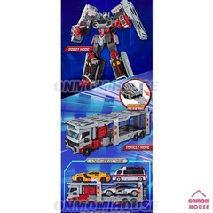 Metal Cardbot W 3 Set Savannard Boodwing Tachy Transformer Robot Korean Toy 2026