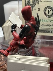 Miniature Deadpool Figure