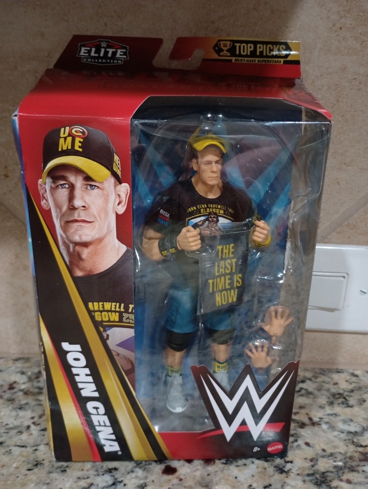 John Cena WWE Elite Top Picks *Heel Turn* LAST TIME IS NOW 2026 Damaged Box
