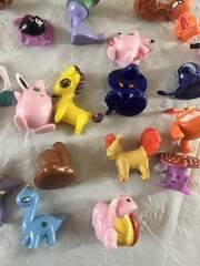 Pokemon China Mini Figures Rattata Poliwhirl Arbok Mix Lot